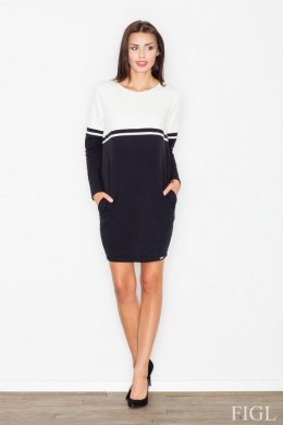 Sukienka Model M510 Black/Ecru - Figl - XL