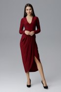 Sukienka Model M636 Bordo - Figl - s