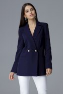 Żakiet Model M642 Navy - Figl - M Żakiet Model M642 Navy - Figl - M