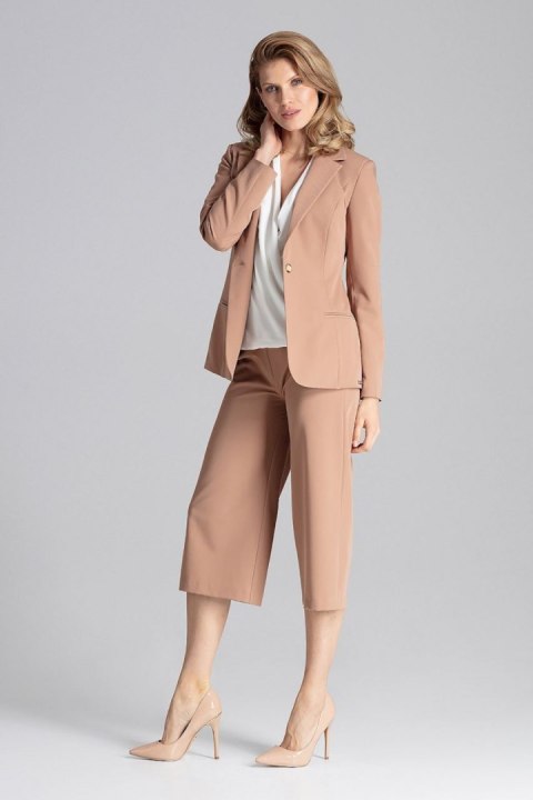 Żakiet Model M653 Brown - Figl - L Żakiet Model M653 Brown - Figl - L