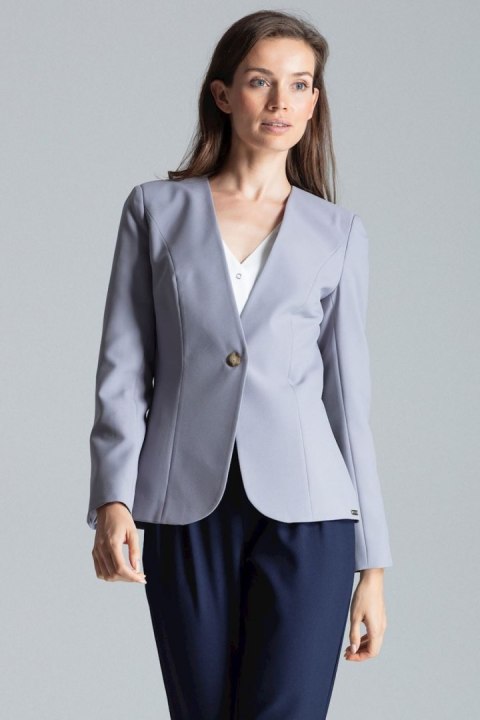 Żakiet Model M678 Grey - Figl - XL
