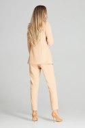 Żakiet Model M694 Beige - Figl - M Żakiet Model M694 Beige - Figl - M