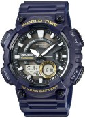 Zegarek Męski CASIO Gerton AEQ-110W-2AVDF + BOX Zegarek Męski CASIO Gerton AEQ-110W-2AVDF + BOX