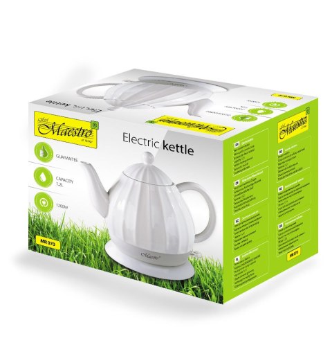 Czajnik MAESTRO MR 070 (1.2L /1200W /Biały ) Czajnik MAESTRO MR 070 (1.2L /1200W /Biały )