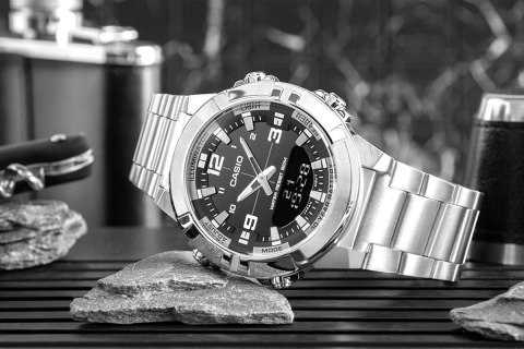 Zegarek Męski CASIO AMW-870D-1AVDF + BOX Zegarek Męski CASIO AMW-870D-1AVDF + BOX