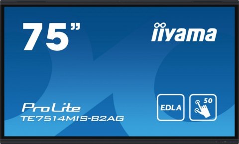 Monitor IIYAMA TE7514MIS-B2AG (75" /VA /3840 x 2160 /Czarny ) Monitor IIYAMA TE7514MIS-B2AG (75" /VA /3840 x 2160 /Czarny )