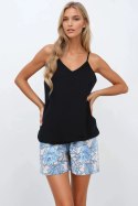 Piżama Damska Model Twilight Blue - Momenti Per Me - XL Piżama Damska Model Twilight Blue - Momenti Per Me - XL