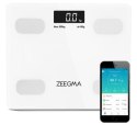 Waga łazienkowa ZEEGMA ZE-GEWIT WHITE (maks. 200kg /Biały) Waga łazienkowa ZEEGMA ZE-GEWIT WHITE (maks. 200kg /Biały)