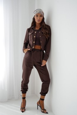 Spodnie Komplet Model Milano 286165627 Brown - LaBalancia - uniwersalny