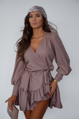 Sukienka Model Anna Krótka 286143828 Mocca - LaBalancia - XS/S