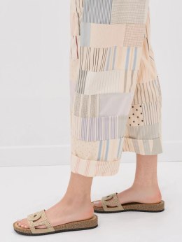 Damskie Ażurowe Klapki CELEST BEIGE - 39