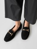 Damskie Loafersy EVANA BLACK - Klasyczna Czerń z Eleganckim Akcentem - 40 Damskie Loafersy EVANA BLACK - Klasyczna Czerń z Eleganckim Akcentem - 40