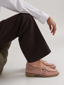 Damskie Loafersy EVANA PINK - Dziewczęcy Styl i Eleganckie Detale - 37