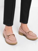 Damskie Loafersy EVANA PINK - Dziewczęcy Styl i Eleganckie Detale - 40 Damskie Loafersy EVANA PINK - Dziewczęcy Styl i Eleganckie Detale - 40