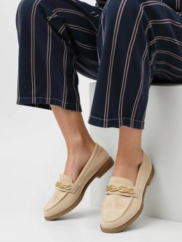 Damskie Loafersy ROCHE BEIGE - 37