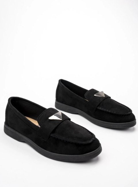 Damskie Mokasyny BLACK - 41 Damskie Mokasyny BLACK - 41