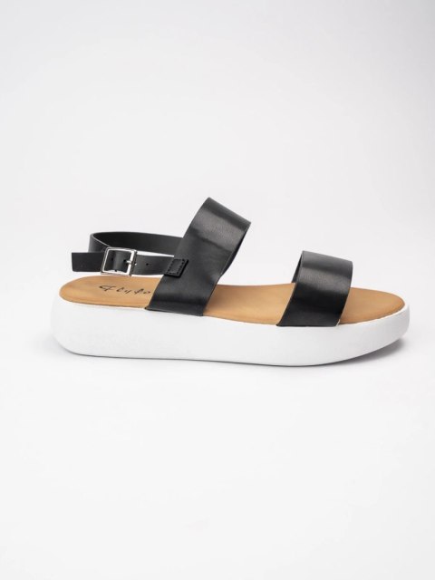 Damskie Klapki MIRA BLACK - 37