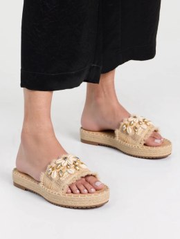 Klapki Boho Chicl GOLD - 38