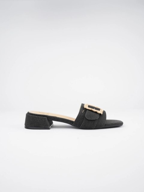 Klapki Eleganto Czarne - 39