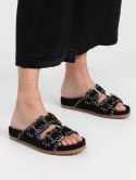 Klapki Freestyle BLACK - 38 Klapki Freestyle BLACK - 38