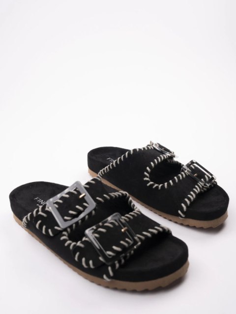 Klapki Freestyle BLACK - 38 Klapki Freestyle BLACK - 38