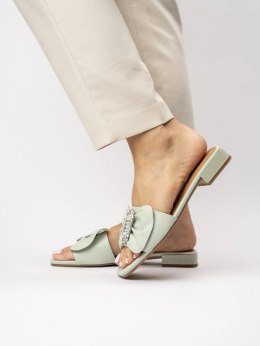 Klapki Mirabella Green - 38