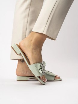 Klapki Mirabella Green - 39