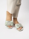 Klapki Mirabella Green - 39