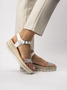 Sandały Aura White - 37