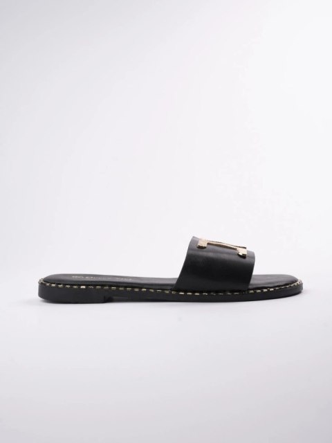 Baleriny damskie eleganckie w kolorze Black - 39 Baleriny damskie eleganckie w kolorze Black - 39