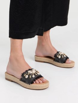 Damskie Klapki BLACK - 36