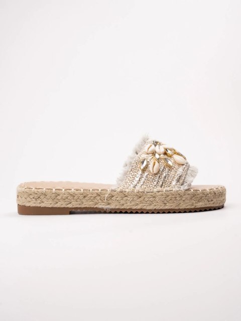 Klapki Plażowe Eleganzio SILVER - 38