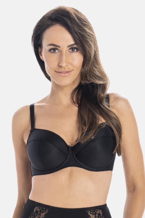 Biustonosz push up Biustonosz Usztywniany Model Rimma 2032 Black - Teyli - 80G Biustonosz push up Biustonosz Usztywniany Model Rimma 2032 Black - Teyli - 80G