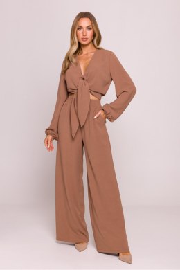 Bluzka Model MOE861 Czekolada - Moe - XXL