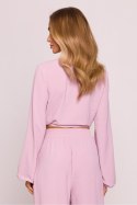 Bluzka Model MOE861 Dirty Pink - Moe - L Bluzka Model MOE861 Dirty Pink - Moe - L