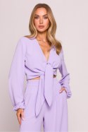 Bluzka Model MOE861 Fiołek - Moe - XXL Bluzka Model MOE861 Fiołek - Moe - XXL