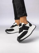 Damskie Sneakersy - Czarny & Biały RAVEN BLACK - 39