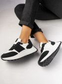 Damskie Sneakersy - Czarny & Biały RAVEN BLACK - 39