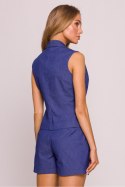 Kamizelka Model MOE859 Blue - Moe - M Kamizelka Model MOE859 Blue - Moe - M