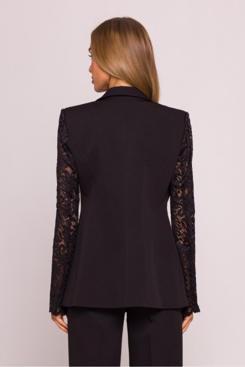 Marynarka Model MOE865 Black - Moe - L Marynarka Model MOE865 Black - Moe - L