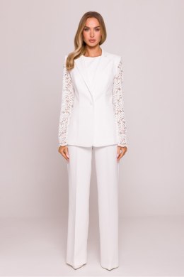 Marynarka Model MOE865 Ecru - Moe - XXL