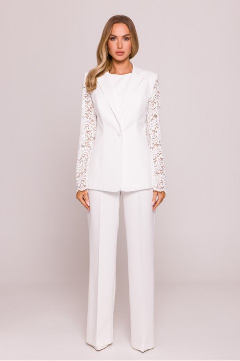 Marynarka Model MOE865 Ecru - Moe - XXL Marynarka Model MOE865 Ecru - Moe - XXL