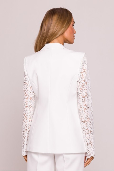 Marynarka Model MOE865 Ecru - Moe - XXL Marynarka Model MOE865 Ecru - Moe - XXL