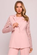 Marynarka Model MOE865 Powder Pink - Moe - M Marynarka Model MOE865 Powder Pink - Moe - M