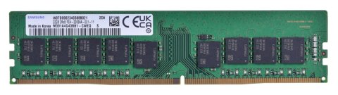 Pamięć SAMSUNG (UDIMM/DDR4/32 GB/3200MHz/1.2V/22 CLCL/SINGLE)