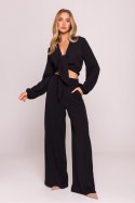 Spodnie Damskie Model MOE862 Black - Moe - L Spodnie Damskie Model MOE862 Black - Moe - L