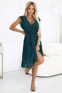 Sukienka Model Polina 374-8 Green - Numoco - M Sukienka Model Polina 374-8 Green - Numoco - M