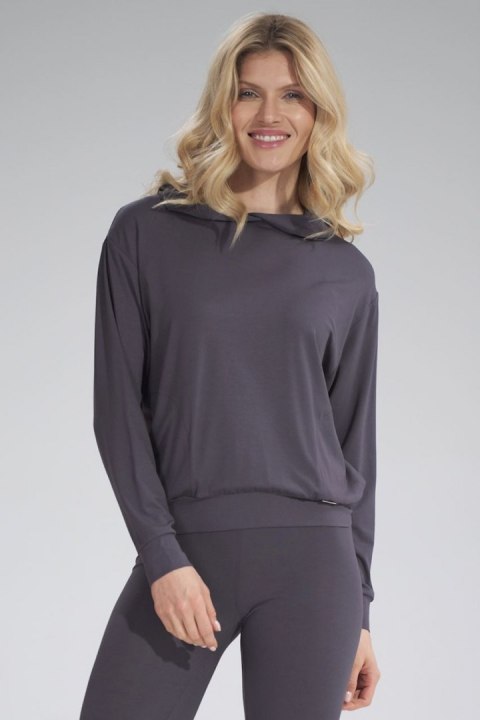 Bluza Damska Model M770 Dark Grey - Figl - S Bluza Damska Model M770 Dark Grey - Figl - S