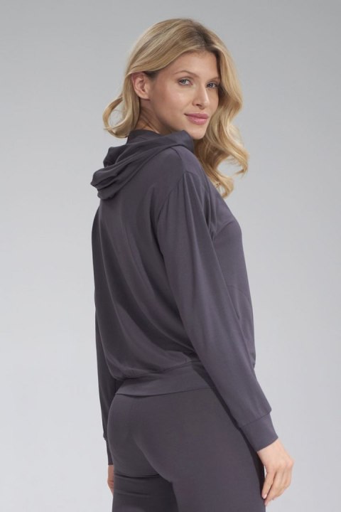 Bluza Damska Model M770 Dark Grey - Figl - S Bluza Damska Model M770 Dark Grey - Figl - S