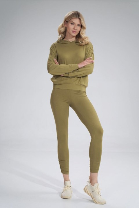 Bluza Damska Model M770 Light Oliwka - Figl - s Bluza Damska Model M770 Light Oliwka - Figl - s